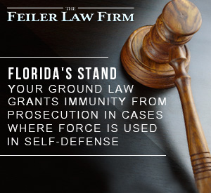 Picture of Gavel from Florida Court for Stand Your Ground Law Blog Post